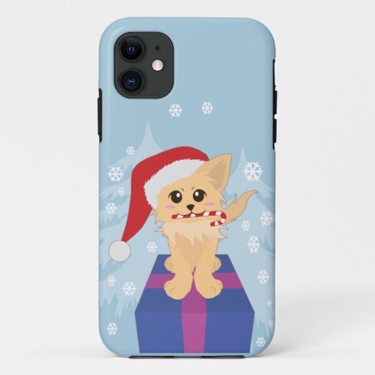 クリスマスの子犬 Case-Mate iPhoneケース (裏面)