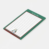 クリスマスの子猫とプレゼント一覧 ポストイット (アングル)