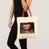 クリスマスの子猫のトートバック トートバッグ (正面(商品))