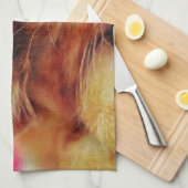 クリスマスの子猫 キッチンタオル (四つ折り)