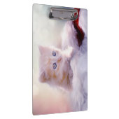 クリスマスの子猫 クリップボード (右)