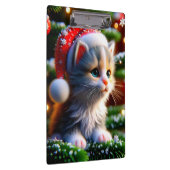 クリスマスの子猫 クリップボード (右)