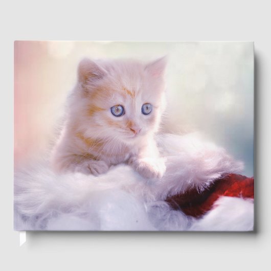 クリスマスの子猫 ゲストブック (正面)