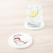 クリスマスの子猫 コースター (側面)