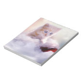 クリスマスの子猫 ノートパッド (回転)