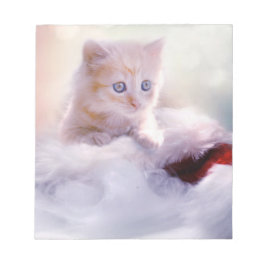 クリスマスの子猫 ノートパッド