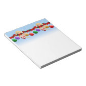 クリスマスの子猫 ノートパッド (アングル)