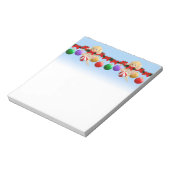 クリスマスの子猫 ノートパッド (回転)