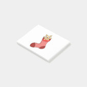 クリスマスの子猫 ポストイット (アングル)