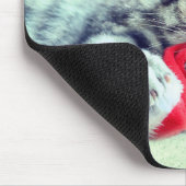 クリスマスの子猫 マウスパッド (コーナー)