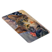 クリスマスの子猫 マグネット (右側)