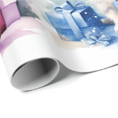 クリスマスの子猫 ラッピングペーパー (ロールコーナー)