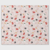 クリスマスの子猫 ラッピングペーパー (フラット)