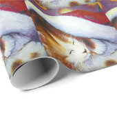 クリスマスの子猫 ラッピングペーパー (ロールコーナー)