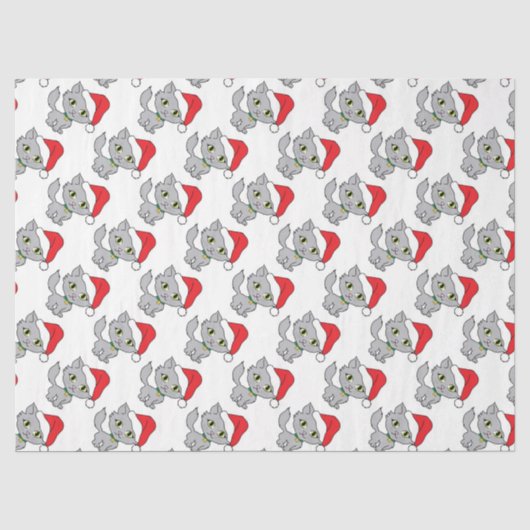 クリスマスの子猫 薄葉紙 (正面)
