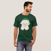 クリスマスの子羊のエルフハット Tシャツ (正面フル)