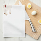 クリスマスの子羊 キッチンタオル (四つ折り)