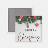 クリスマスの季節ごとの楽しいカード マグネット (正面/裏面)