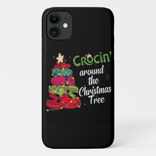 クリスマスの季節のクロシン Case-Mate iPhoneケース (裏面)