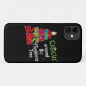 クリスマスの季節のクロシン Case-Mate iPhoneケース (裏面(横))