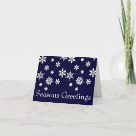 クリスマスの季節の挨拶 クリスマス ブルー