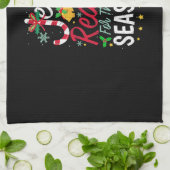 クリスマスの季節はイエスがおもしろい原因 キッチンタオル (折り畳み)