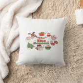クリスマスの季節 アクリルブロック クッション (ブランケット)