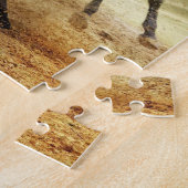 クリスマスの孫娘。 ジグソーパズル (側面)