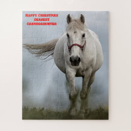 クリスマスの孫娘。 ジグソーパズル