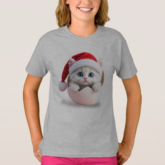クリスマスの孵化 Tシャツ (正面)