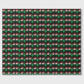 クリスマスの宇宙人 ラッピングペーパー (フラット)