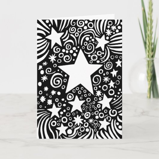 クリスマスの宇宙 シーズンカード (正面)