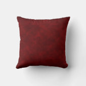 クリスマスの宗教文字オン・レッド クッション (裏面)