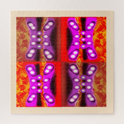 クリスマスの宝石アート ジグソーパズル (縦)