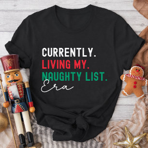 クリスマスの家族おそろコーデ 面白いナウティリスト Gen Z Tシャツ