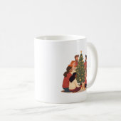 クリスマスの家族と友達のあったかホリデーマグ コーヒーマグカップ (正面右)