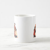 クリスマスの家族と友達のあったかホリデーマグ コーヒーマグカップ (中央)