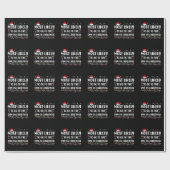 クリスマスの家族のジムに行きそうだ ラッピングペーパー (フラット)