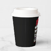 クリスマスの家族のマッチングで昼寝する可能性が最も高い 紙コップ (右)