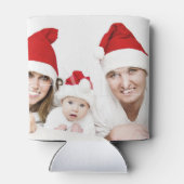 クリスマスの家族の写真 |写真のアップロード 缶クーラー (裏面)