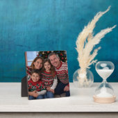 クリスマスの家族写真をカスタマイズ フォトプラーク (インサイチュ)