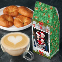 クリスマスの家族写真ギフトのカスタマイズ