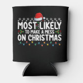 クリスマスの家族滞在を台無しにしそうである 缶クーラー (正面)