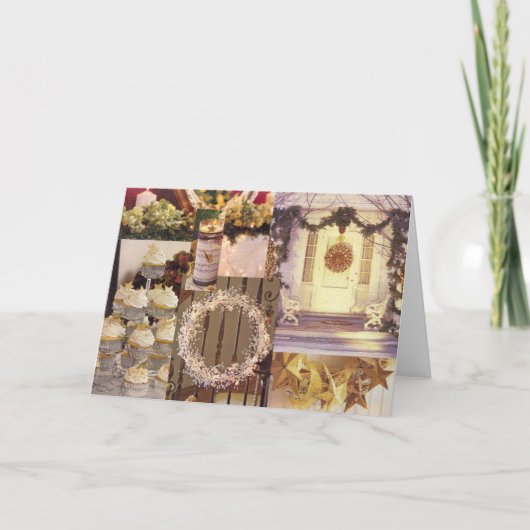 クリスマスの家 シーズンカード (正面)