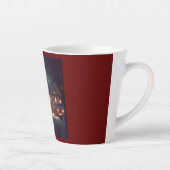 クリスマスの小さな町3 カフェラテマグ (右)