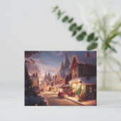 クリスマスの小さな町5 シーズンポストカード (スタンド正面)