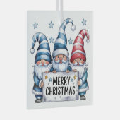 クリスマスの小人たち ガラスオーナメント (正面右)
