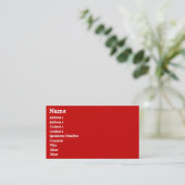 クリスマスの小妖精や小人の顔文字のクリスマスASCIIの文字の芸術 名刺 (スタンド正面)