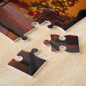 クリスマスの居間 ジグソーパズル (側面)