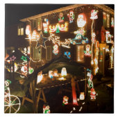 クリスマスの屋外装飾 タイル (正面)